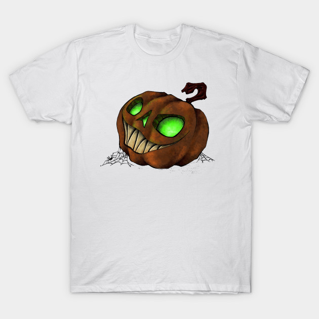 Spooky Halloween Jack-O-Lantern T-Shirt-TOZ